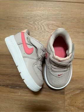 Nike air force 1 low mauve pink swoosh sneakers shoes 6C